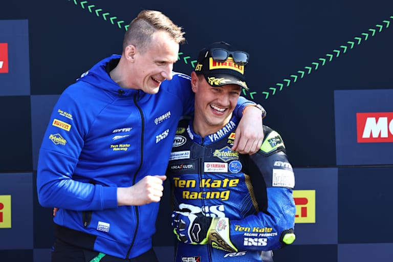 Kervin Bos (li.) wurde mit Domi Aegerter zweimal Weltmeister