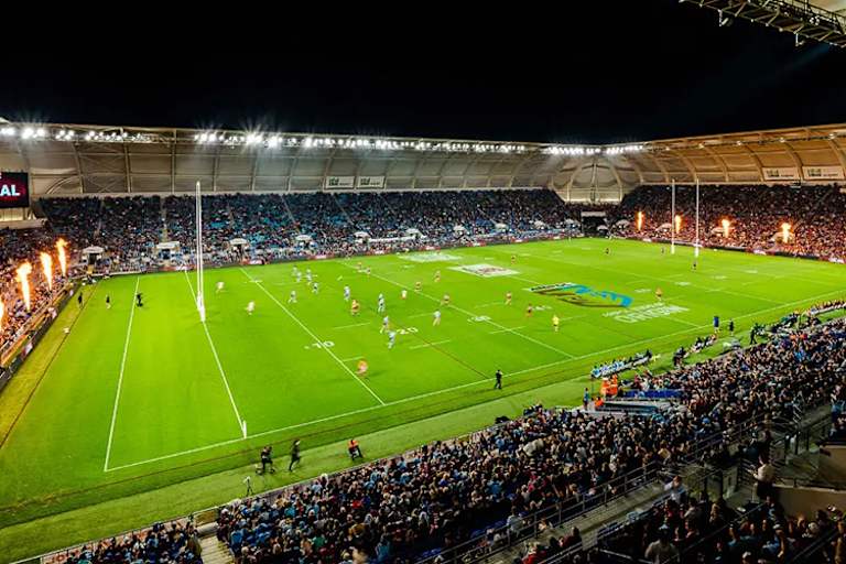 Im Cbus Super Stadium von Gold Coast wird ein Event der Supercross-WM ausgetragen