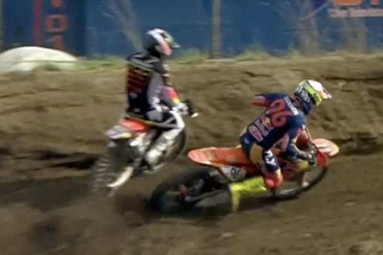 Lucas Coenen setzte sich im zweiten Lauf gegen Glenn Coldenhoff durch