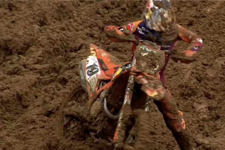 Sacha Coenen stürzte mehrmals