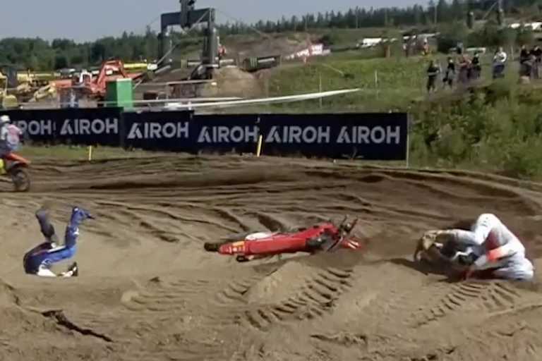 Ruben Fernandez kollidierte mit Glenn Coldenhoff