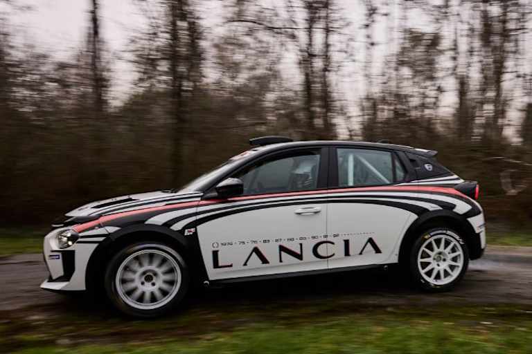 Comeback im Rallyesport der Traditionsmarke Lancia mit dem Ypsilon Rally4 HF