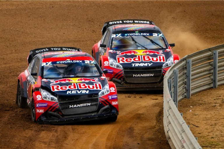 Timmy und Kevin Hansen: Zwei schnelle Brüder in der Rallycross-WM