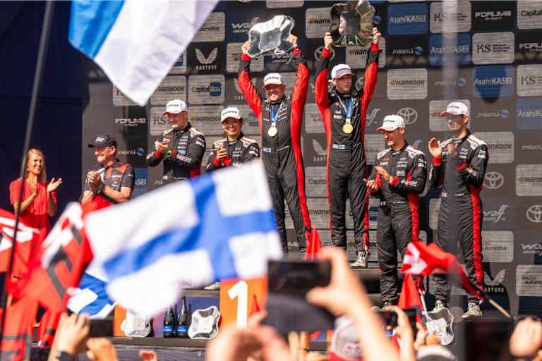 Erster Heimsieg für die zweifachen Weltmeister Kalle Rovanperä und Jonne Halttunen bei der Finnland-Rallye