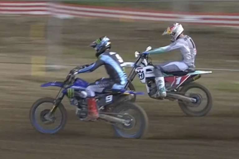 Kay de Wolf setzte sich am Ende des Rennens gegen Thibault Benistant durch