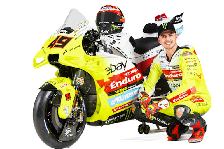 Fabio Di Giannantonio mit seiner GP23 für die Saison 2024