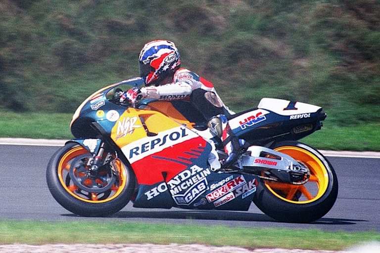 «Quick Mick» Doohan auf dem Sachsenring 1998