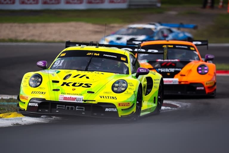 Thomas Preining im Kampf mit Morris Schuring