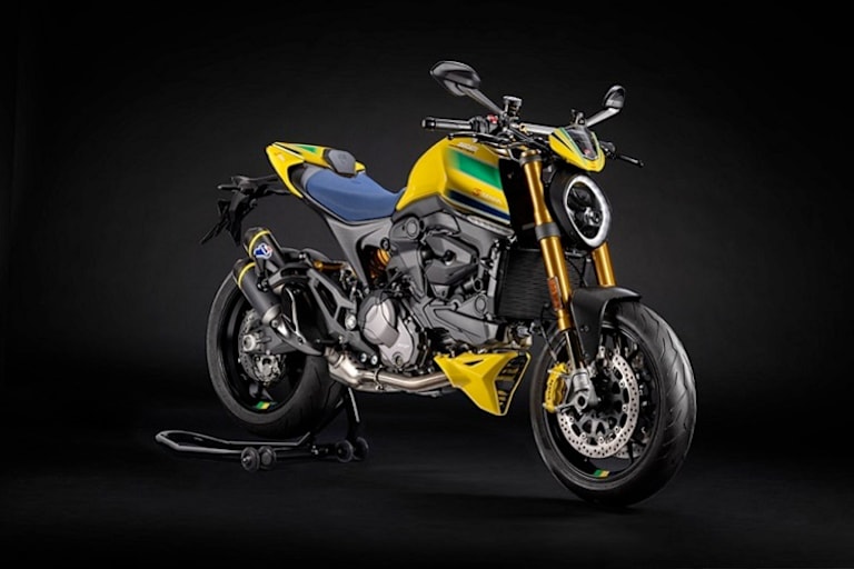 Ayrton Senna hätte sie gefallen und er wäre wohl auch damit gefahren: Ducati Monster Senna