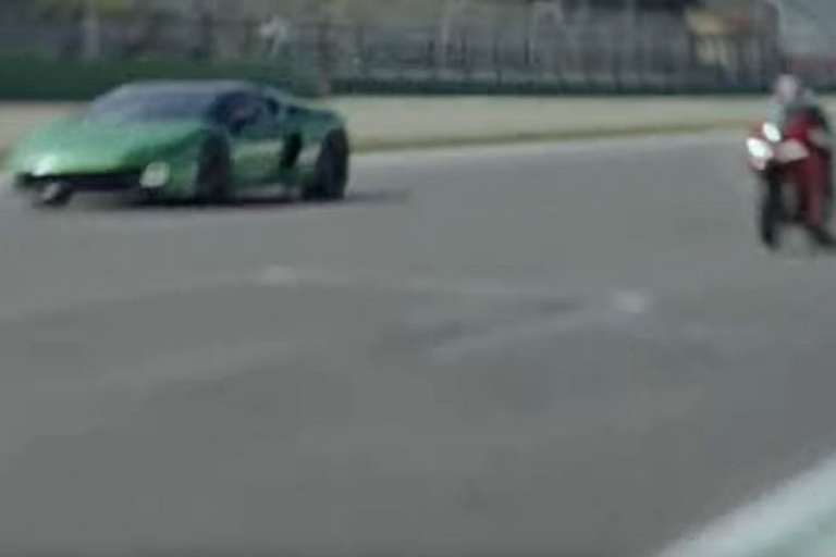 Ist die Unschärfe vor dem Zielstrich gewollt?