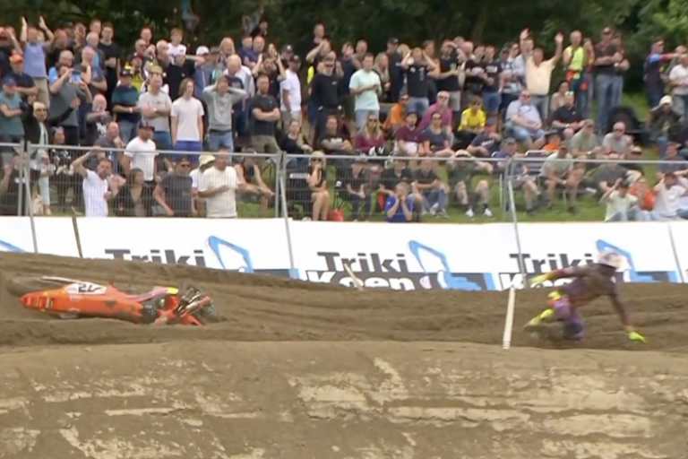 Liam Everts stürzte