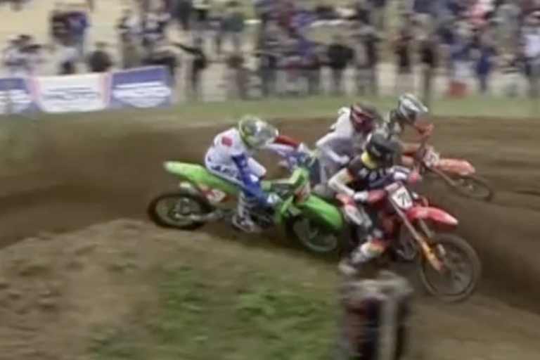 Romain Febvre touchiert Ruben Fernandez