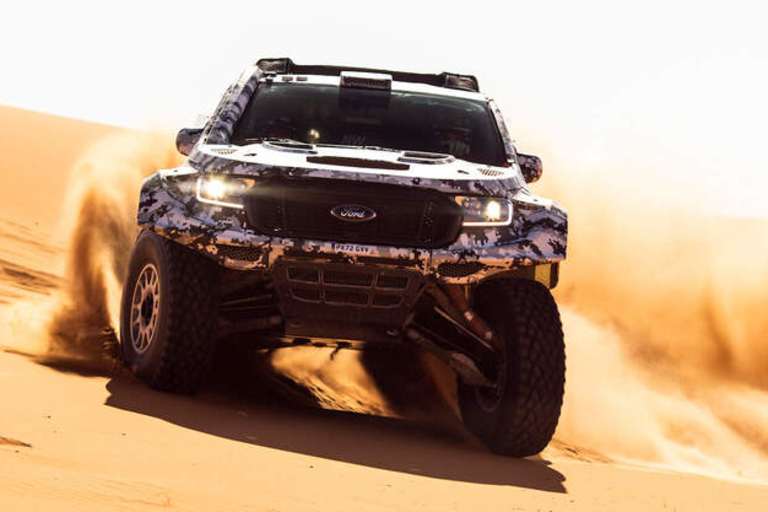 Der Ford Ranger T1 bei der Rallye Dakar 2024