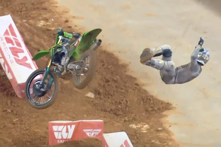 Austin Forkner stürzte im Finale