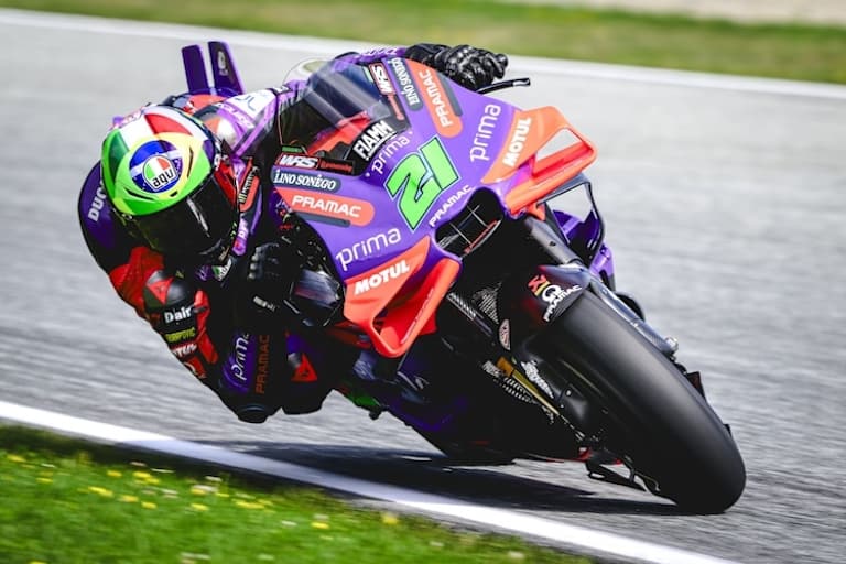 Morbidelli findet sich mit der Ducati immer besser zurecht