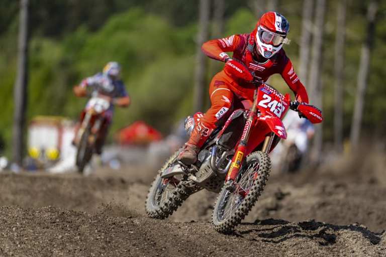 Insgesamt war Tim Gajser mit dem Wochenende in Spanien unzufrieden
