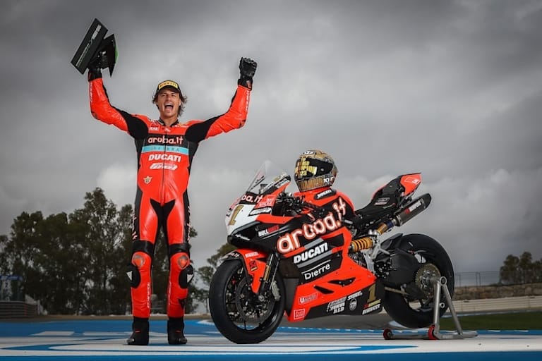 Nicolo Bulega bescherte Aruba in der Saison 2023 den WM-Titel