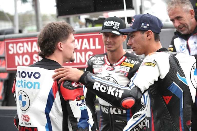 Ehemalige Markenkollegen: Garrett Gerloff und Toprak Razgatlioglu