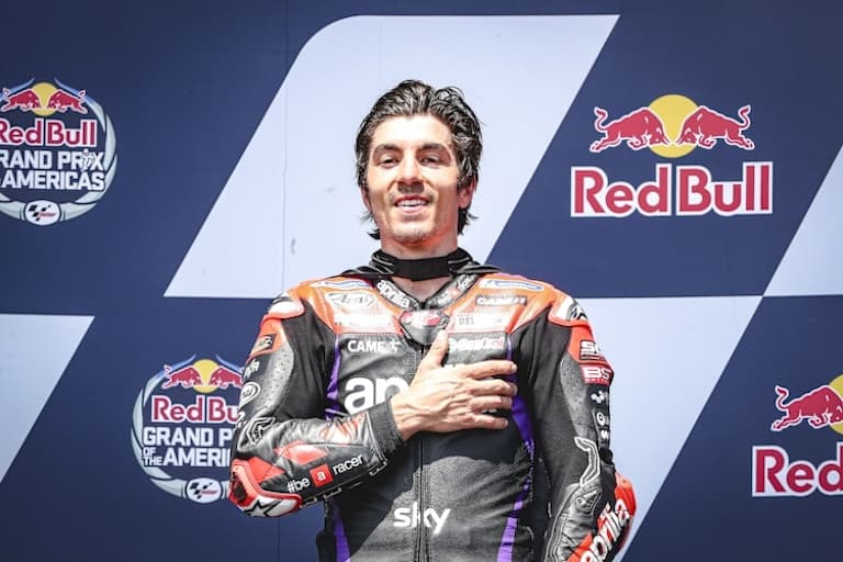 Trotz einem GP-Sieg holte Aprilia 2024 weniger Zähler als 2023