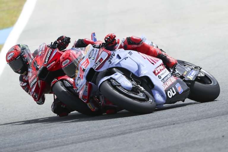 Die zukünftigen Teamkollegen Pecco Bagnaia und Marc Márquez haben schon heute ein enges Verhältnis