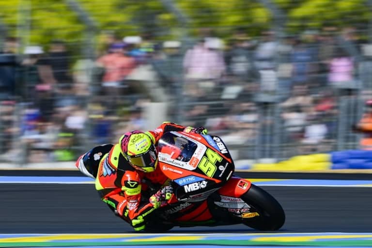 Noch ist Aldeguer auf der Boscoscuro-Moto2 in Aktion