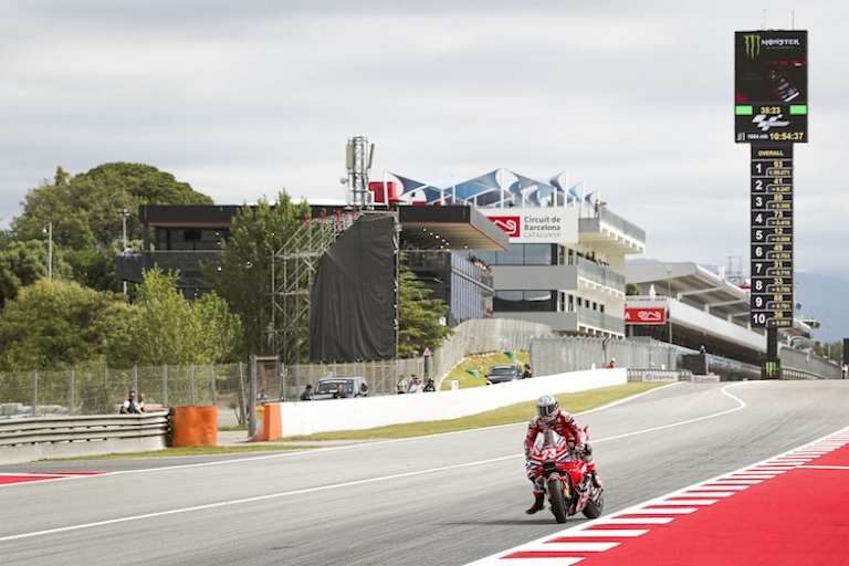 Trotzig: Ducati-Pilot Bastianini ignorierte beim Catalunya-GP jede Strafe