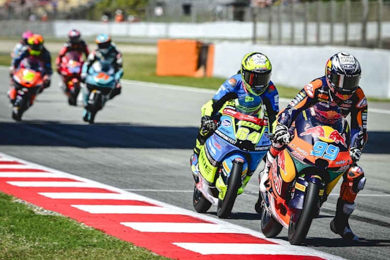 Nach starkem Endspurt gelang Jose Antonio Rueda noch der Sprung aufs Podest