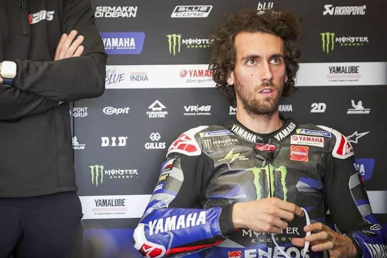 Auch Alex Rins erprobte in Valencia neue Teile