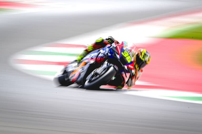 Sieht noch nicht scharf in die Zukunft: Honda-Werksfahrer Joan Mir