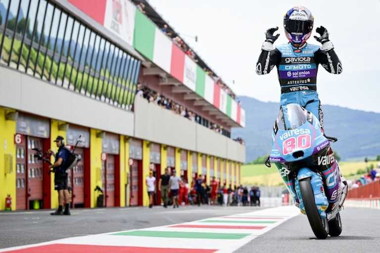 David Alonso ist in der Moto3 aktuell das Maß der Dinge