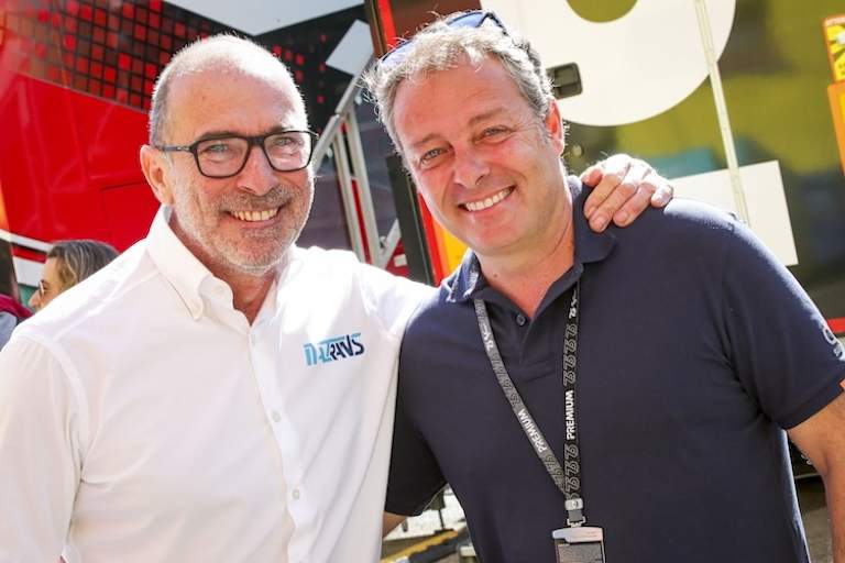 Livio Suppo (li.) hat die Karriere von Moreira im Auge