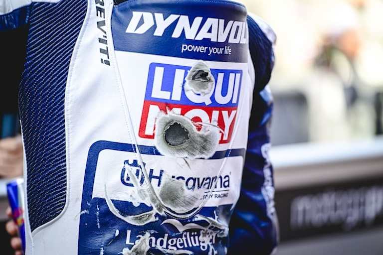 Collin Veijer: Kampfspuren beim Held der Dutch TT