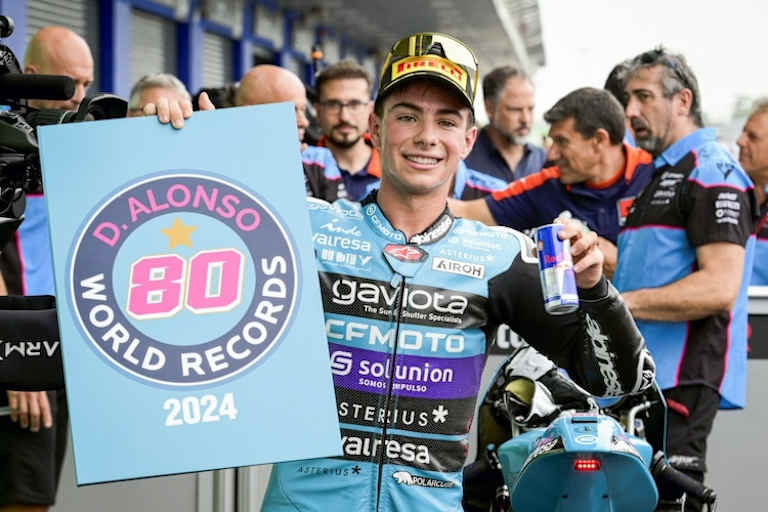 Moto3-Weltmeister David Alonso machte CFMOTO bekannt