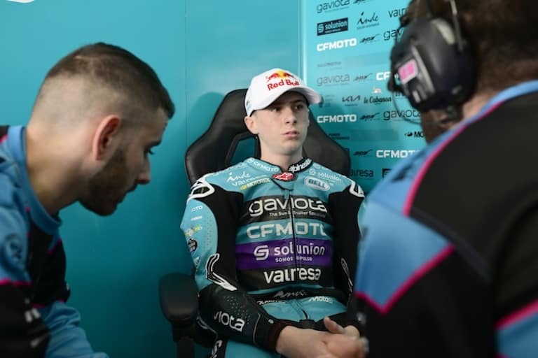 Maximo Quiles startet für die Mannschaft von Jorge «Aspar» Martinez