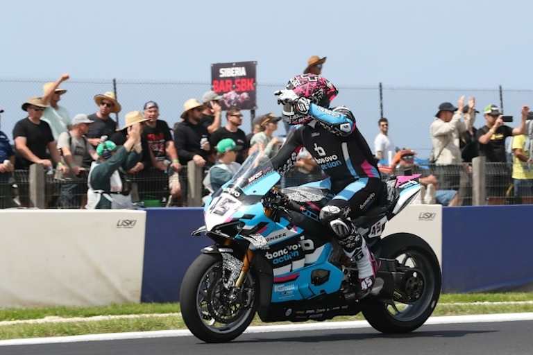 Beim Auftakt in Australien deutete Redding sein Potenzial an