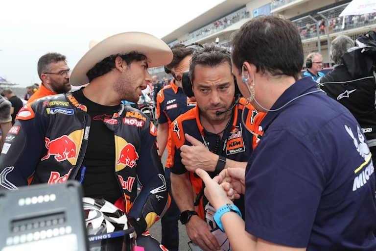 Enea Bastianini: Von Beginn an hatte der KTM-Tech3-Pilot auf Slicks gesetzt