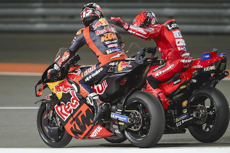 Marc Marquez gratulierte Maverick Vinales zu Platz 2 auf der Strecke