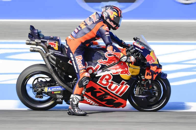 Wird schneller und schneller: Maverick Vinales auf der KTM RC16