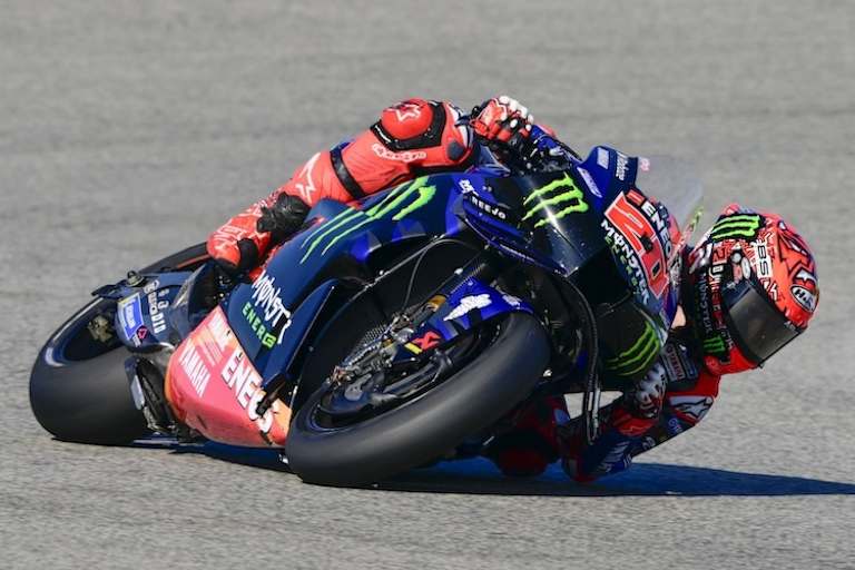 Platz 2 beim GP, Dritter beim Test: Fabio Quartararo (Yamaha)