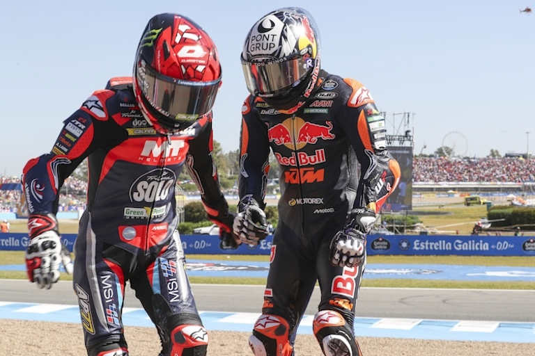 Jose Antonio Rueda und Angel Piqueras – Spitzenreiter der Moto3-WM