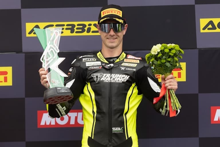 Tom Booth-Amos fuhr zwei Mal auf Platz zwei ins Ziel