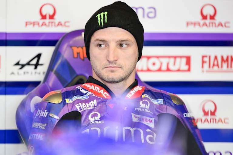 Jack Miller fuhr vor dem späteren Sieger, als er zu Sturz kam