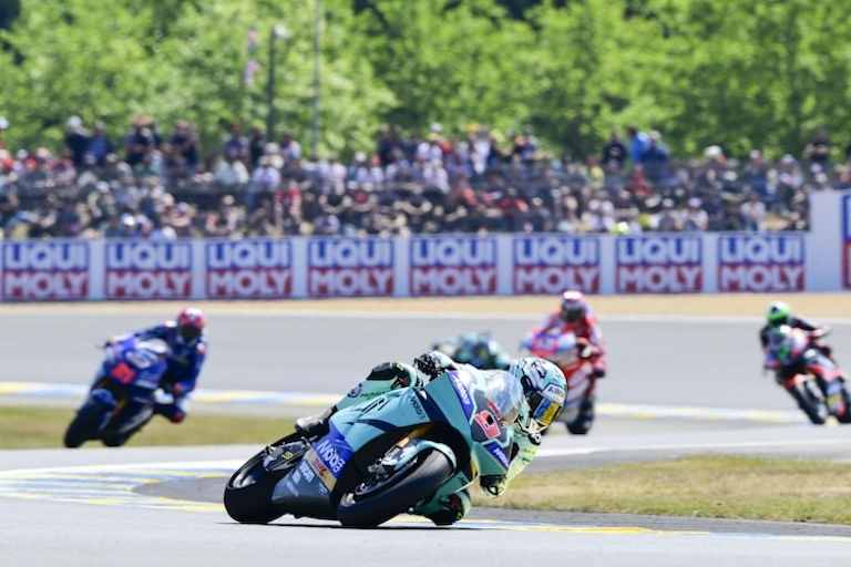 Andrea Mantovani holte den Sieg in Assen