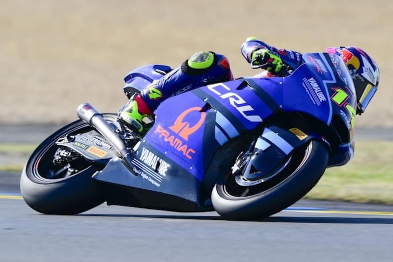 Moto2-Boscoscuro im Blu-Cru-Design: Yamaha will die Nachwuchsförderung auch im GP-Sport vorantreiben