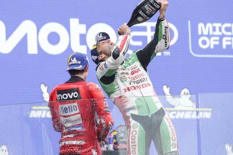 Überraschungsfaktor: Johann Zarco sorgte in Le Mans für die bislang größte Sensation