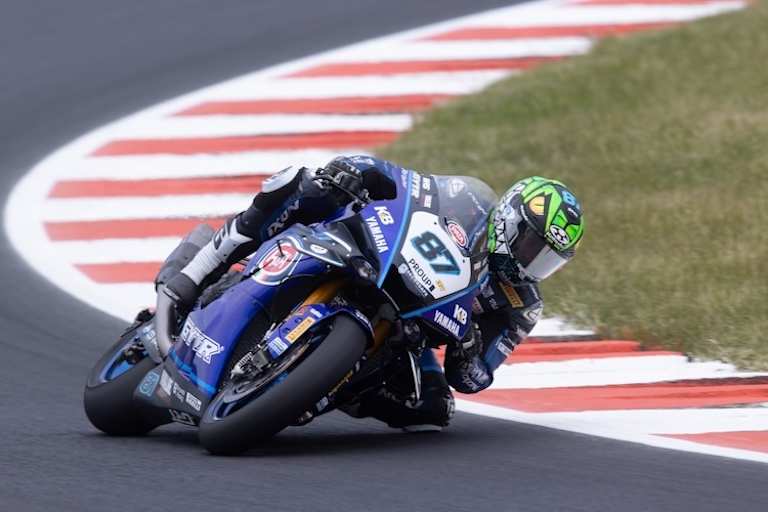 Am Sonntag war Remy Gardner bester Yamaha-Pilot