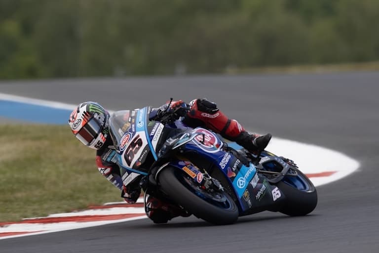 Yamaha erlebt in Most bisher ein schwieriges Wochenende