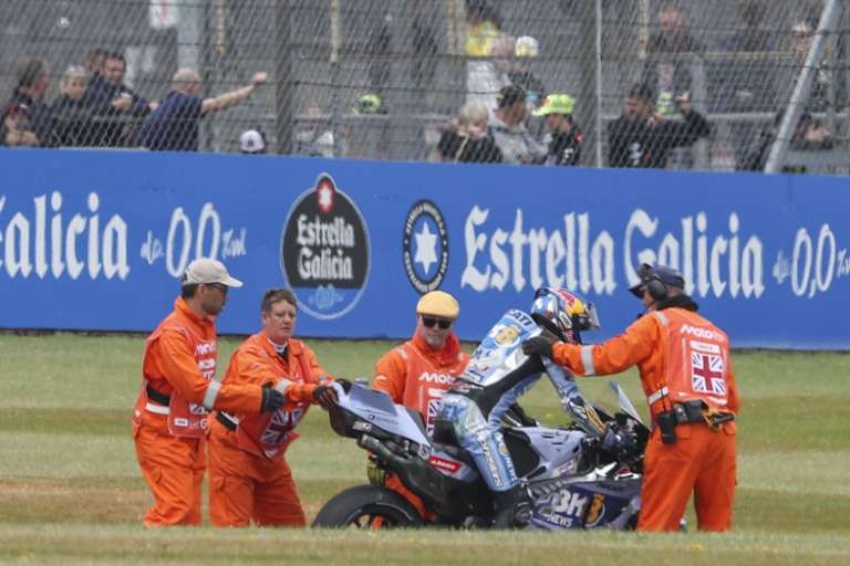 Sturz von Alex Márquez