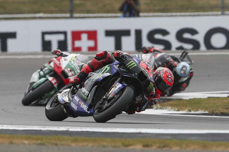 Johann Zarco (#5) und Marco Bezzecchi (#72) zogen noch vorbei