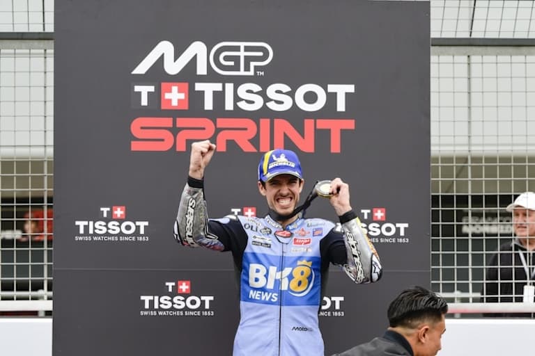 Schnellster in England: Alex Marquez